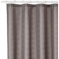 Sealskin Textil Duschvorhang Quadretta, Farbe: Grau, B x H: 180 x 200 cm