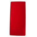 ODEJA 200 x 90 cm/30 (DE) Dekor Hera Extra Spannbetttuch für Einzelbett, 1 Stück, rot