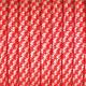 efco 1010126 Paracord, 60% Polypropylen / 40% Polyester, 5000 x 0,4 x 0,4 cm, rot / weiß