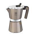 BRA Titanium Kaffeemaschine Aluminium, 3 Tassen