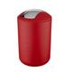 WENKO 21217100 Schwingdeckeleimer Brasil Rot L - absolut bruchsicher, Fassungsvermögen 6.5 L, Thermoplastischer Kunststoff (TPE), 19.5 x 31 x 19.5 cm