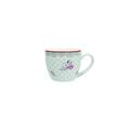 Novastyl 7039191 6 Kaffeetassen Windsor Porzellan rosa/grau 10 cl