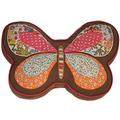 PAME 47607 – Stoff, Schmetterlings-Form-Kissen, 43 x 30 x 10 cm