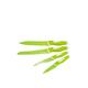 Very Titan Messer-Set, 4-teilig, lemon green, in edler Geschenkbox