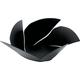 Alessi Twist Again OD02/29 B Obstschale, Edelstahl, schwarz