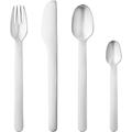 Georg Jensen GJ 150690 Besteck Set 4 Stück Matt, Edelstahl, stainless steel, 19 x 26,3 x 4 cm