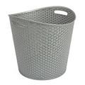 CURVER 00715-087-00 Wäschekorb My Style, 30 L, Silber