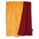 Kinzler F-10076/38 Mikrofaser Wende-Wohndecke Dream-Soft (Nicki), 150 x 200 cm, terra/bordeaux