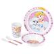 Home Princess & Pets Tafel-Set für Kind, Melamin, Vielfärbig, 5 Stück