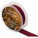 Eleganza 25 mm x 20 m Fashion Wildleder Schnitt Edge – Parent Claret