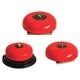 KPS 203100002 Bell Klangfarben abdecken, 230 VAC Tension, 90 dB Sound, IP 54, 152 mm Durchmesser, 74 mm Höhe, rot