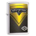 Zippo 60.000.478 Feuerzeug Harley-Davidson, Spring 2015, Chrom gebürstet