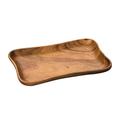 Premier Housewares Kora Servierplatte, konkave Form, Akazienholz, groß