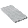 Aneesi Bath & Leisure 30 x 50 cm Rib-Rib Gästehandtuch aus reiner Baumwolle, 4er-Set, Silber