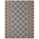 Biederlack Wohn- und Kuscheldecke, 60 % Baumwolle, Samtband-Einfassung, 150 x 200 cm, Beige, Exquisite Cotton Lacy Lane, 646149