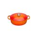 Le Creuset Gusseisen Bräter Signature oval 25 cm, ofenrot