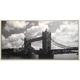 ERGO-PAUL ErgoPaul Papier (Poster) Tower Bridge, London auf abgeschrägt 12mm MDF, kein Glas, bunt, 101x51x1.2 cm Kunstdruck ohne Rahmen, One Size