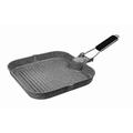 Bialetti 0APGR028 Grill Diamante - Grillpfanne mit Temperaturanzeige und Antihaftbeschichtung