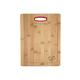 H&H Scheidebrett, Bambus, Holz/Rot, 25x35x1.5 cm, Alessandro Borghese der Luxus der Einfachheit