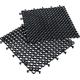 Miltex 15030 Bodenmatte Yoga Grid, 50 x 50 cm, VE-4 Platten 1 m², schwarz