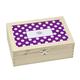 Contento 866371 Teebox Holz violett