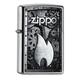 Zippo 60000937 Sturmfeuerzeug FLAME AND LOGO ON BACKGROUND WITH GEAR WHEELS