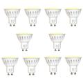 Sourcing4U X1-6W-DIMMABLE-GU10-COOL-10-Pack GU10 6 W dimmbare LED-Lampen, 10er Pack