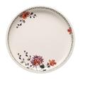 Villeroy & Boch Artesano Provençal Verdure Runde Servierplatte, 26 cm, Premium Porzellan, Weiß/Bunt