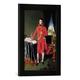 Gerahmtes Bild von Jean-Auguste-Dominique Ingres Bonaparte as First Consul, 1804", Kunstdruck im hochwertigen handgefertigten Bilder-Rahmen, 30x40 cm, Schwarz matt