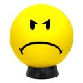 Smiley World Il-01100-03003 Lampe Smiley Grumpy LED Kabellos, plastik, 19 x 16,5 x 16,5 cm, gelb