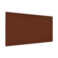 Apalis 108742 Magnettafel Memoboard Design Quer Metall Magnet Pinnwand Motiv Wand Stahl Küche Büro, 37 x 78 cm, chocolate