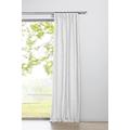 mydeco 65657 Schal mit Schlaufe/Band Balance, leinen-Look, Circa 135 x 245 cm, weiß