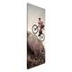 Apalis 108673 Magnettafel Riding up That Hill Memoboard Design Hoch Metall Magnet Pinnwand Motiv Wand Stahl Küche Büro, 78 x 37 cm