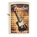 Zippo 15540 Feuerzeug Vintage Fender Telecaster - Collection 2015/2016, White Matte