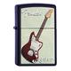 Zippo 15537 Feuerzeug Vintage Fender Jaguar - Collection 2015/2016, royal Blue Matte