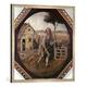 Gerahmtes Bild von Hieronymus Bosch "Der verlorene Sohn - Der Landstreicher", Kunstdruck im hochwertigen handgefertigten Bilder-Rahmen, 70x70 cm, Silber Raya