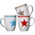 Ritzenhoff & Breker Kaffeebecher-Set Modern Star, 3-teilig, 320 ml