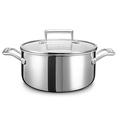 Kitchenaid Kochtopf, Edelstahl, Silber 24 cm