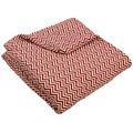 Zebra Textil 48948 sofahusse elastisch Chevron 1 sitzer, rot