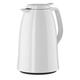 Emsa 517008 Mambo Isolierkanne QT, 1,5 L, Hochglanz, Weiss