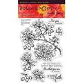 Power Poppy Clear Stamps 4-Zoll x 6-inch-Happy Crabapple