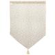 Linder 0169/29/47029/334 Gardine, Polyester/Leinen beige 58 x 140 cm