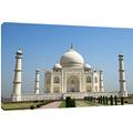 MOOL "Taj Mahal Blue Sky Leinwand Wand Kunstdruck, Mehrfarbig, groß, 32 x 22