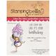 Unbekannt Stamping Bella Selbst Stempel 6,5 x 4.5-inch-Edna mit A Cupcake auf Top