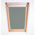 Bloc Skylight Rollo CK02 Für Velux Dachfenster Blockout, Zinn