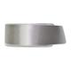 P & B Hohe Qualität Double Face Satinband, Polyester, Silber Grau, 38 mm x 25 m