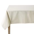 COUCKE Tischdecke rund Uni creme Baumwolle 235 cm