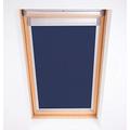 Bloc Skylight Rollo M04 Für Velux Dachfenster Blockout, Marineblau, 603x780 mm