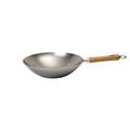 School of Wok "Wok Star Carbon Stahl Wok, Silber, 12 Zoll