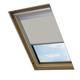 Bloc Skylight Rollo 12 (134/98) für Fakro Dachfenster Blockout, Pale Stein